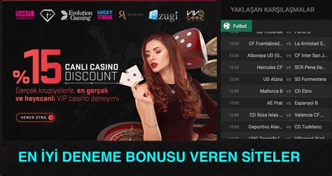 yatırımsız casino bonusu veren siteler